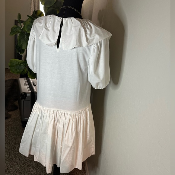 English Factory Cream Ruffle Dress - Picture 10 of 14